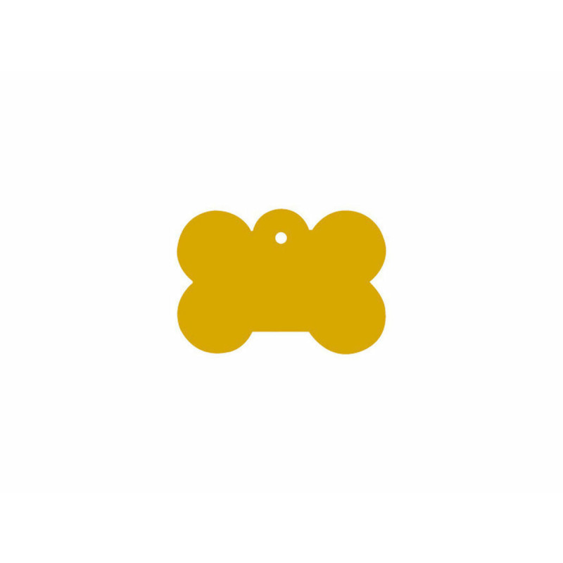 Identification plate Imarc Bone Yellow Golden,,,