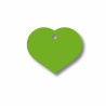 Identifikācijas plāksne Imarc Heart Zaļš,,,
