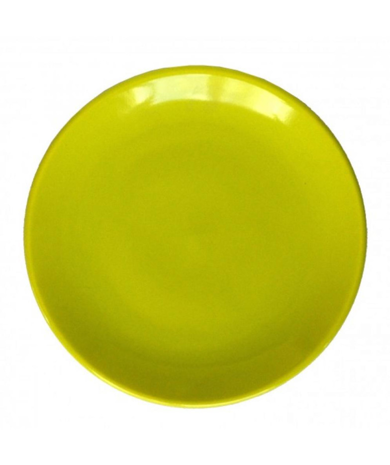 DINING  PLATE  26 CM, GREEN , Cesiro