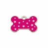 Identification plate Imarc PetScribe Passion Pink Silver,,,