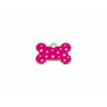 Identification plate Imarc PetScribe Passion Pink Silver,,,