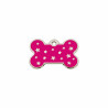 Identification plate Imarc PetScribe Passion Pink Silver,,,