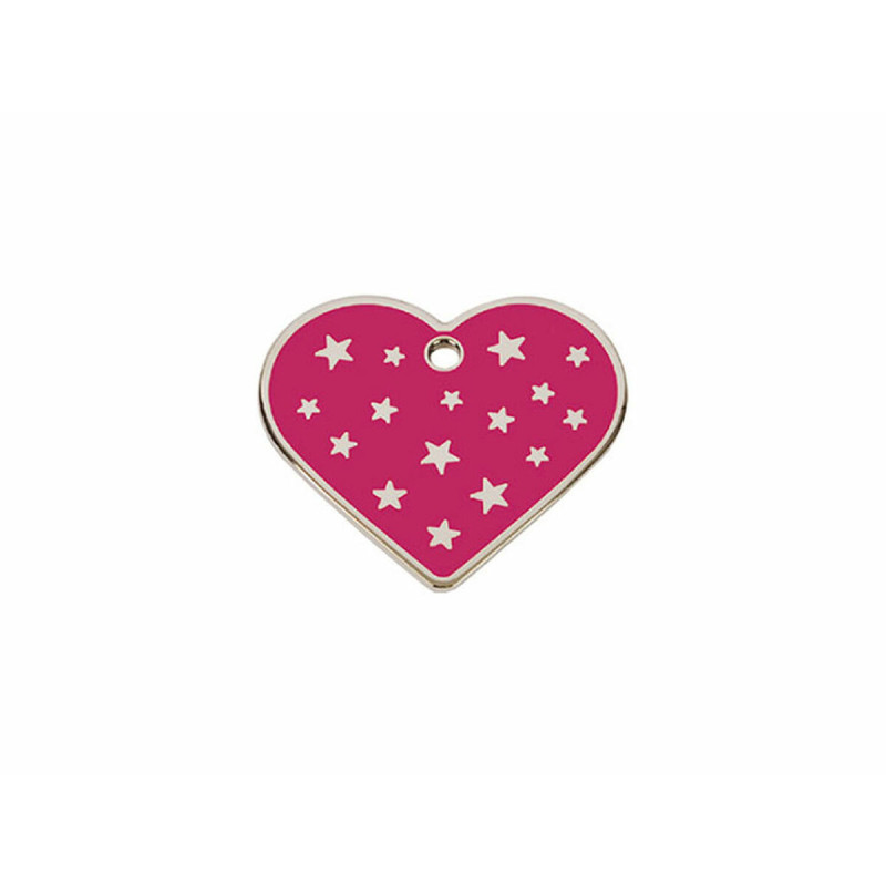 Identification plate Imarc PetScribe Passion Pink Silver,,,