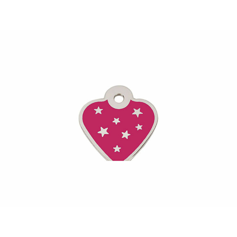 Identification plate Imarc PetScribe Passion Pink Silver,,,