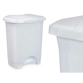 Pedalų dėžė Balta Plastmasinis 10 L (8 vnt.),,,