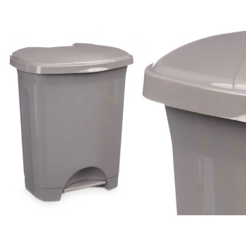 Pedalų dėžė Pilka Plastmasinis 10 L (8 vnt.),,,