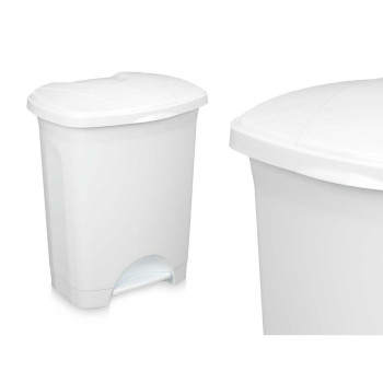 Pedalų dėžė Balta Plastmasinis 30 L (4 vnt.),,,