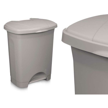 Pedalų dėžė Pilka Plastmasinis 30 L (4 vnt.),,,