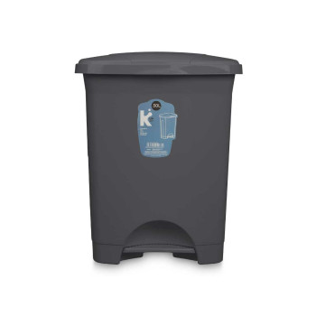 Pedalų dėžė Antracito Plastmasinis 30 L (4 vnt.),,,