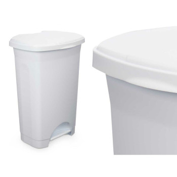 Pedalų dėžė Balta Plastmasinis 50 L (3 vnt.),,,