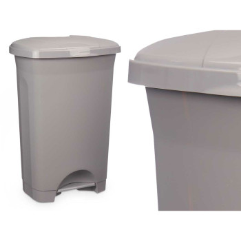 Pedalų dėžė Pilka Plastmasinis 50 L (3 vnt.),,,