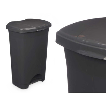 Pedalų dėžė Antracito Plastmasinis 50 L (3 vnt.),,,