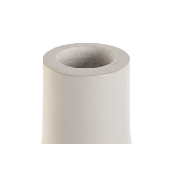 Vaas Home ESPRIT Valge Mangopuit Kaasaegne Nägu 15 x 15 x 45 cm,,,