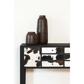 Vaas Home ESPRIT Pruun Must Vaik Koloniaalne 20 x 20 x 48 cm,,,