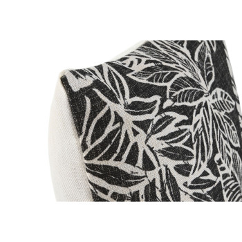 Подушка Home ESPRIT Белый Чёрный печатные 45 x 15 x 45 cm