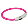 LED Collar for Pets Trixie Pink L/XL,,,