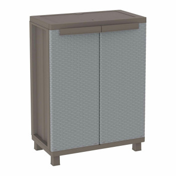 Slotas skapis Terry Jrattan 370 Pelēks Sveķi 68 x 37,5 x 91,5 cm 1 Planken,,,