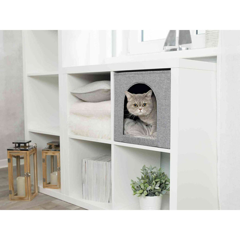 Hut Trixie Ella Cuddly Cave Grey,,,