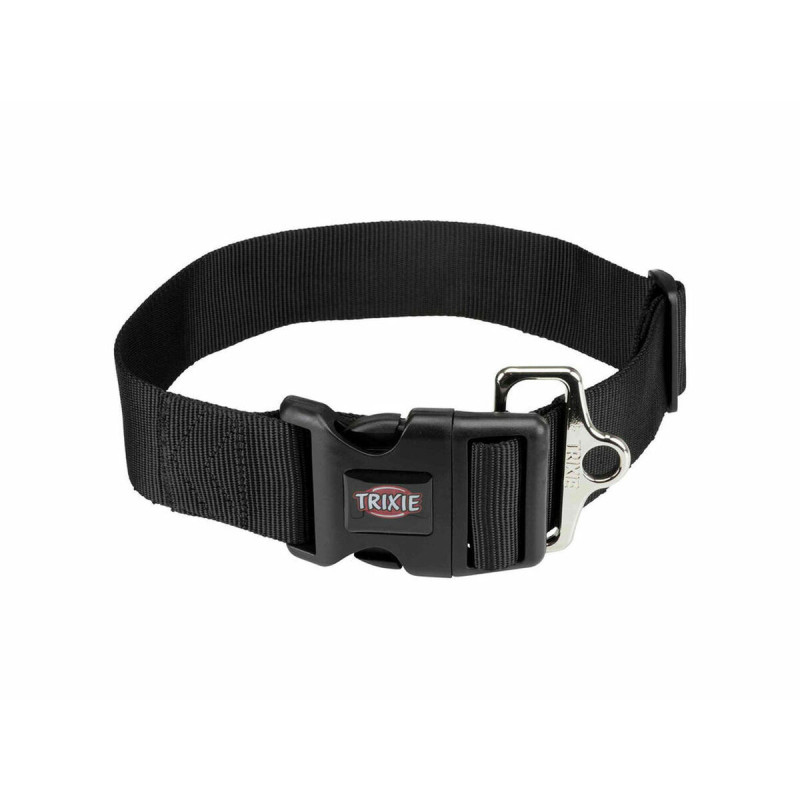 Dog collar Trixie New Premium Black L/XXL 55-80 cm,,,