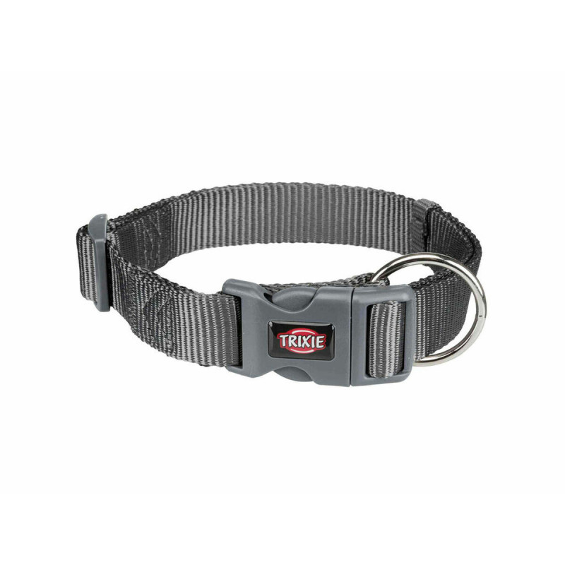 Dog collar Trixie New Premium Graphite L/XL 40-65 cm,,,