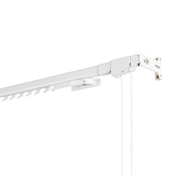 Karniis Stor Planet Cintacor Pikendatav Tugevdatud Valge 120-210 cm,,,