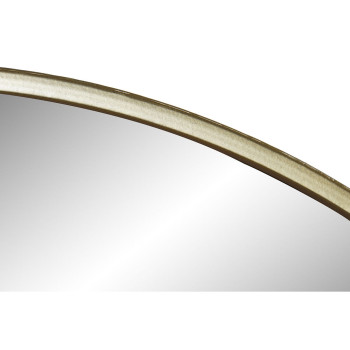 Sieninis veidrodis DKD Home Decor Auksinis Metalinis 75 x 3 x 75 cm,,,