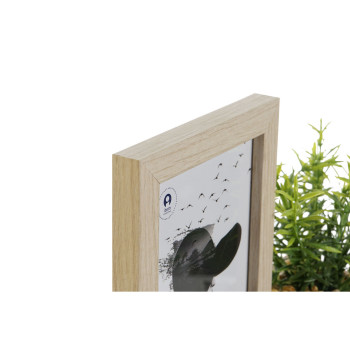 Фото рамка Home ESPRIT Натуральный Деревянный MDF Скандинавский 25 x 7 x 19 cm