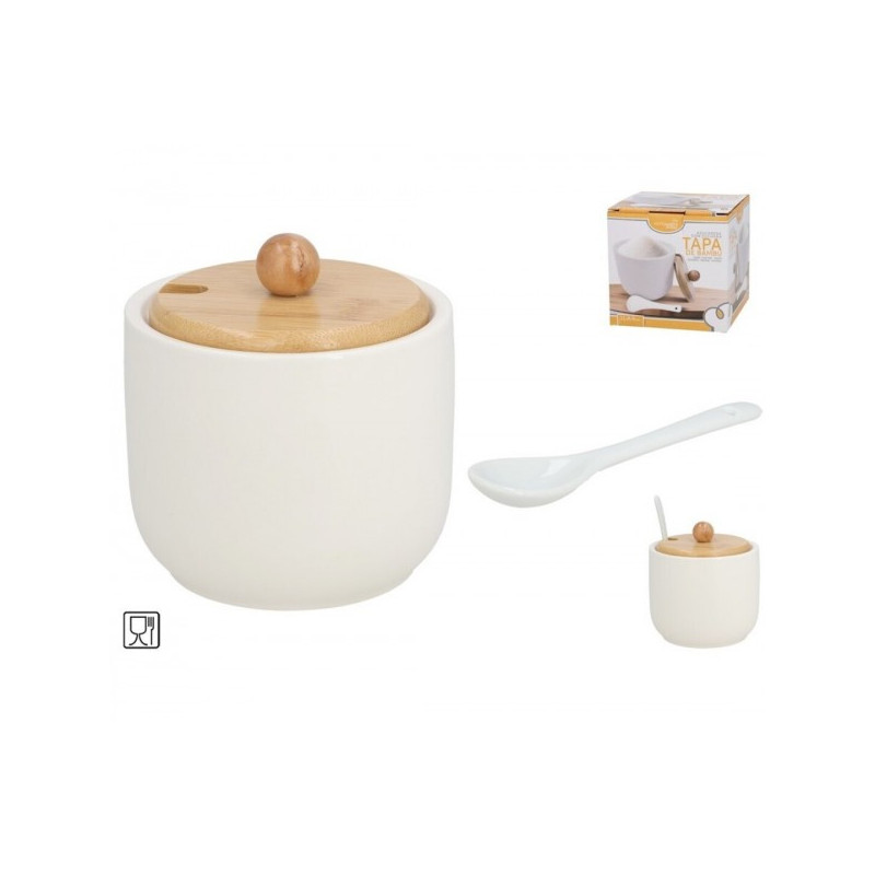 Cukrinė keram. s/š 8*9.5cm med. крышкаteliu