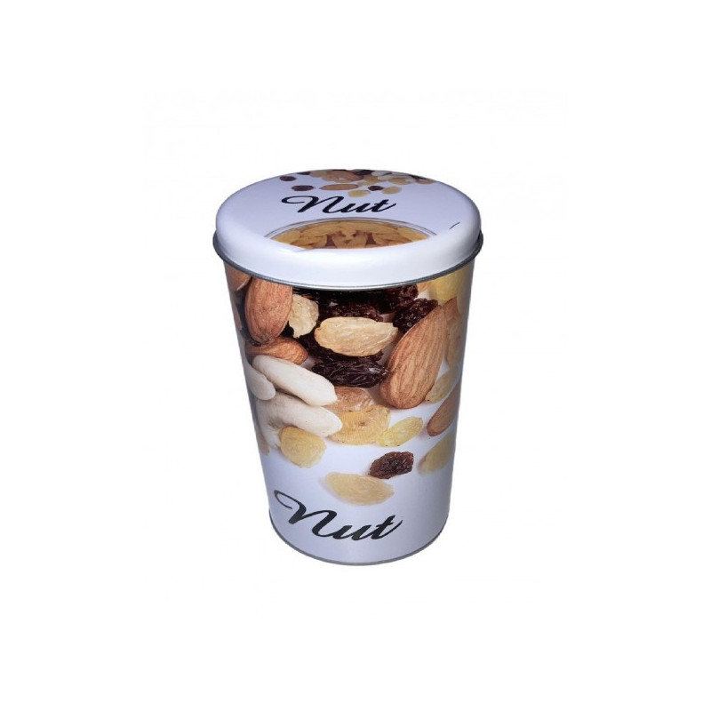 Dėžutė met. apvali 18*10cm 1.5L 4906