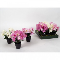 Dirbtinės gėlės vazon 20cm