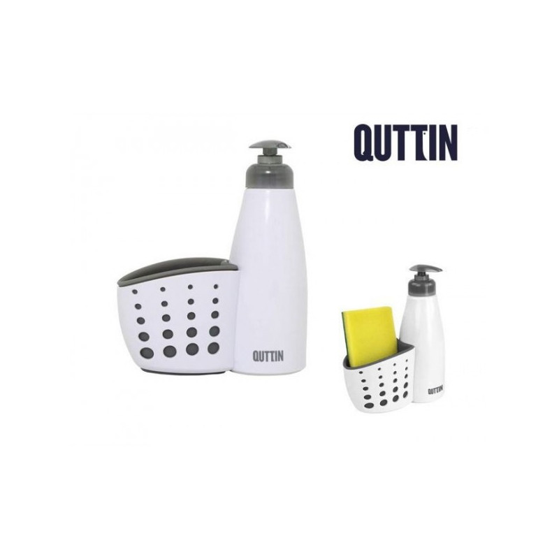 Dozatorius muilo/indų plovikliui ar kempinės dėklu