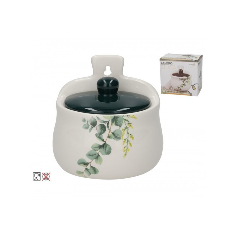 Sāls trauks keram. 12*8.5*13cm SILVIA