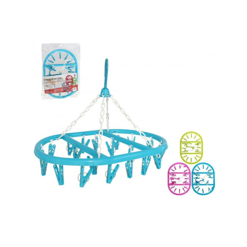 Džiovykla ar segtukais 20vnt oval 30*40cm