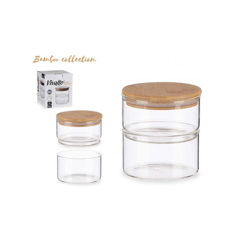 Indas biriems produktams stikl. s/d 2*400ml Vivalt