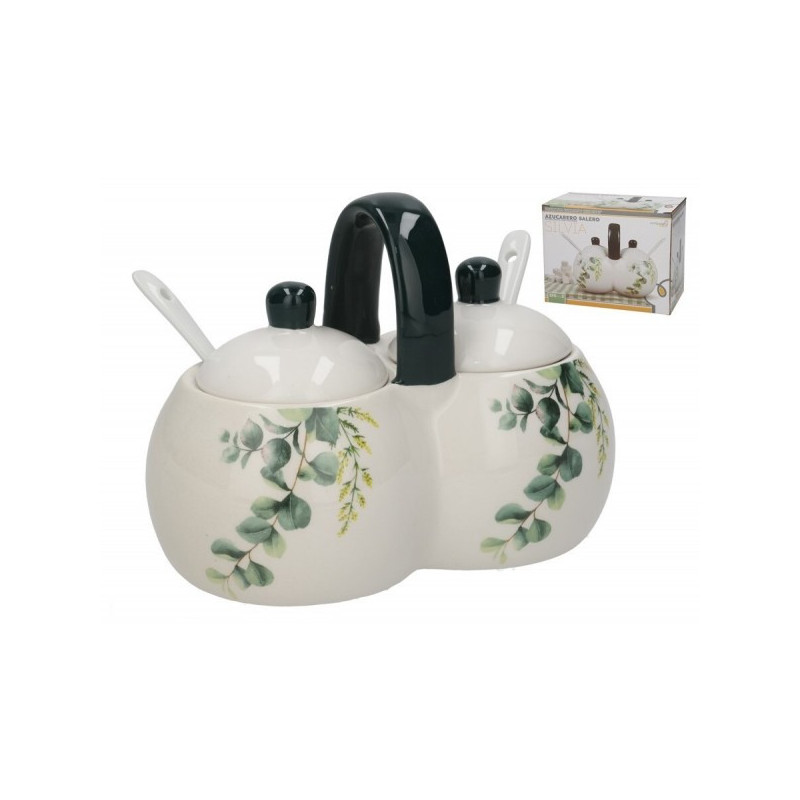 trauki keram. garšvie 2*250ml SILVIA