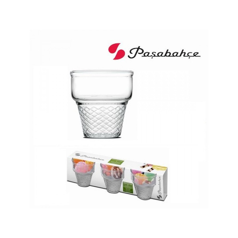 Ledainės stikl. 240ml 3vnt CORNET