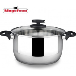 Puodas nerūd. pl. 24cm 6.4L...