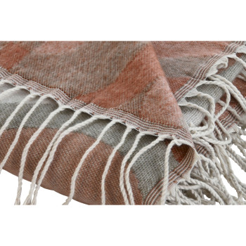 Покрывало Home ESPRIT Разноцветный Розовый 130 x 170 cm