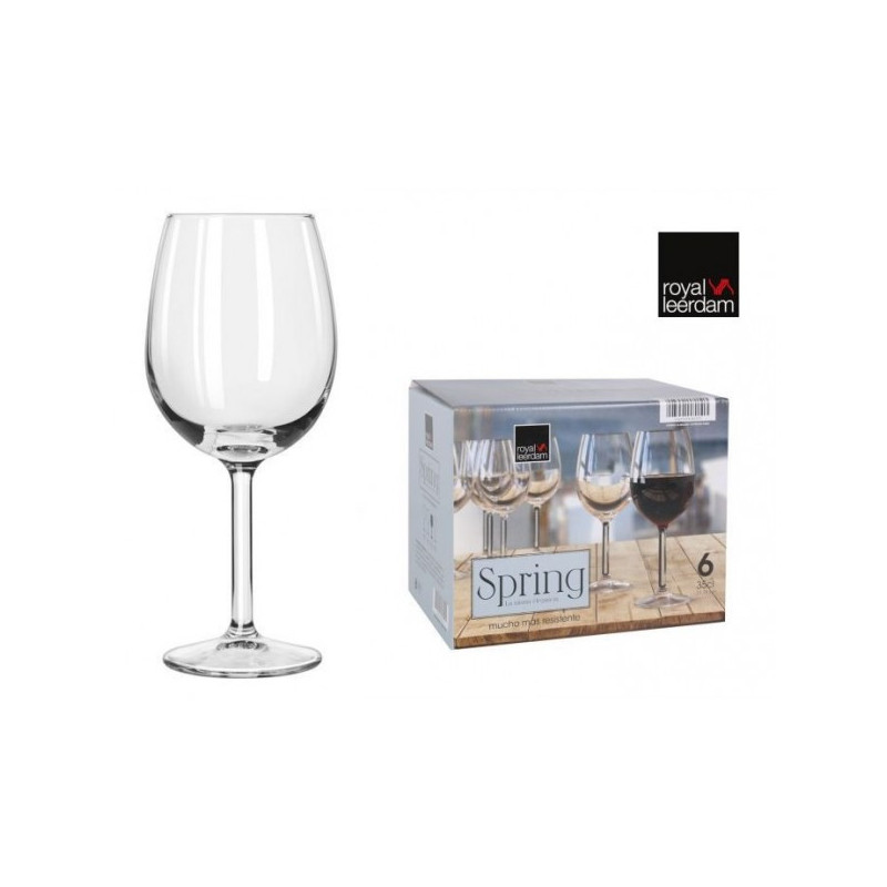 Taurės vynui 350ml 6шт SPRING