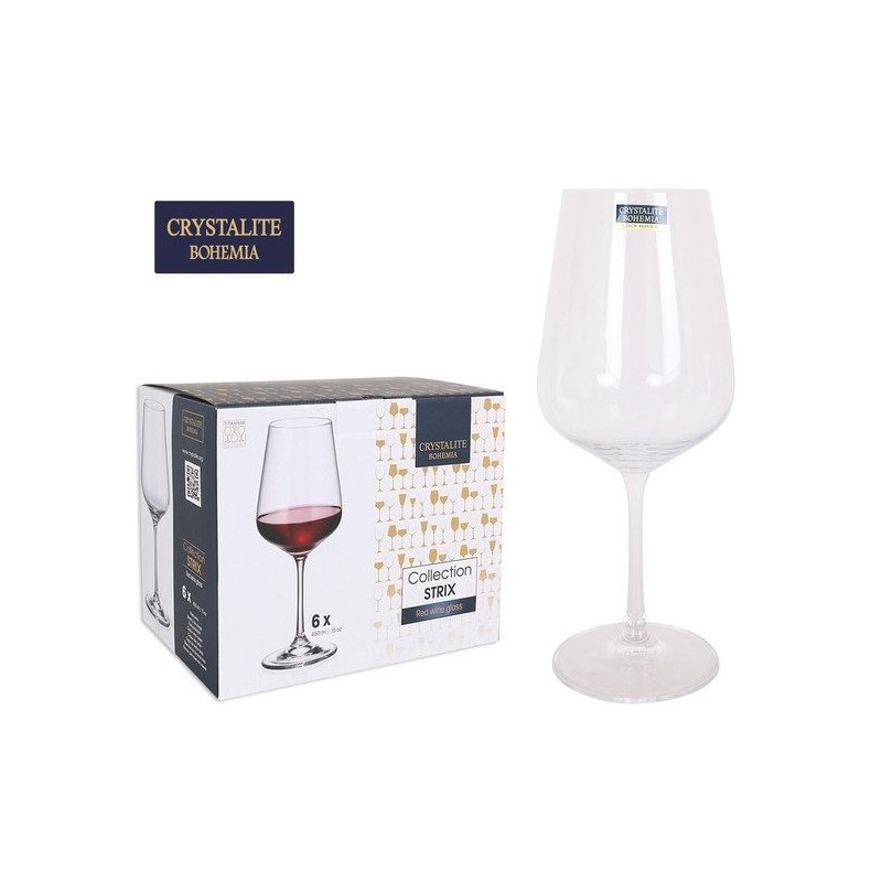 Vīna glāze 450ml 6vnt STRIX Bohemia
