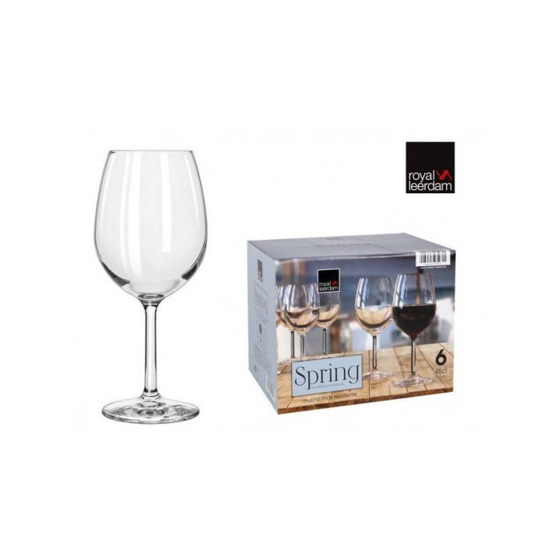 Taurės vynui 460ml 6шт SPRING