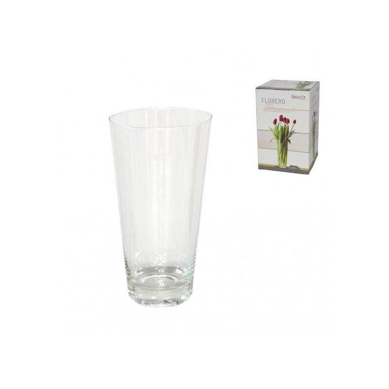 Vaza stikl. 19*10*6.5cm IRIS Decorlife