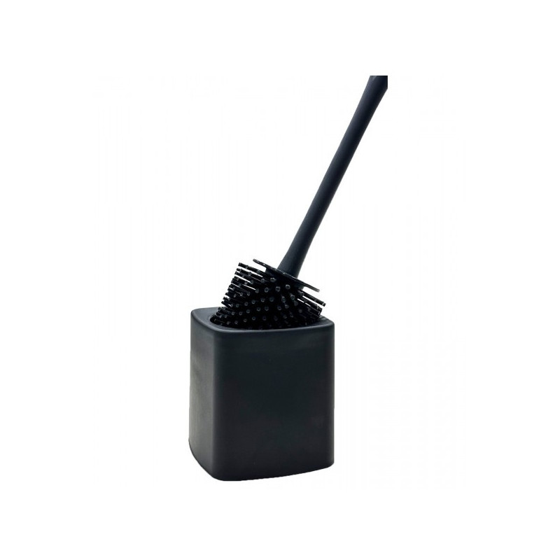 Birste WC ar dėklu plast. 10*9*35cm BSF-978