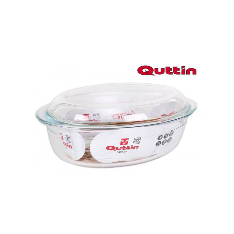 Indas kepimui stikl. s/d 3.3+1.1L oval QT-8890420