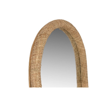 Sienas spogulis Home ESPRIT Dabisks Scandi 48,5 x 4,5 x 170 cm