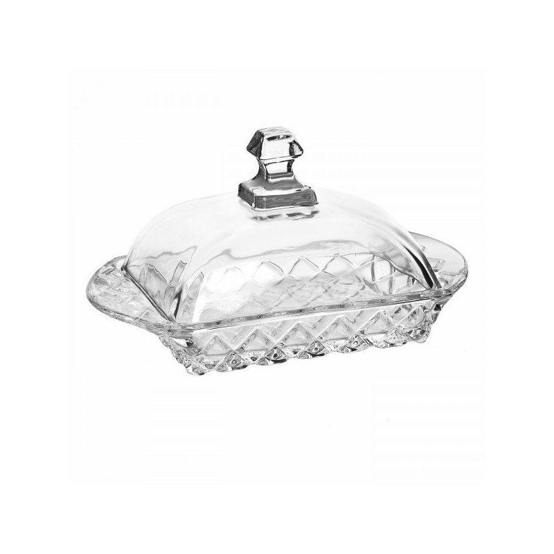 Sviesta trauks из стекла. 17*10.5*9cm KARO