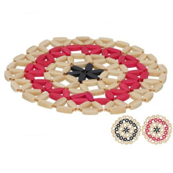 Padėkliukas bambukinis 20cm...