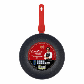 Wokipann San Ignacio Toledo SG-6268 Ø 26 cm Must Alumiinium