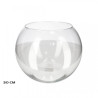 Vāze stikla. 30cm apvali