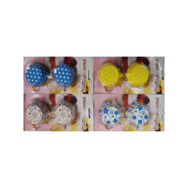 Formelės keksiukams pop. 8cm 100vnt.MM-73